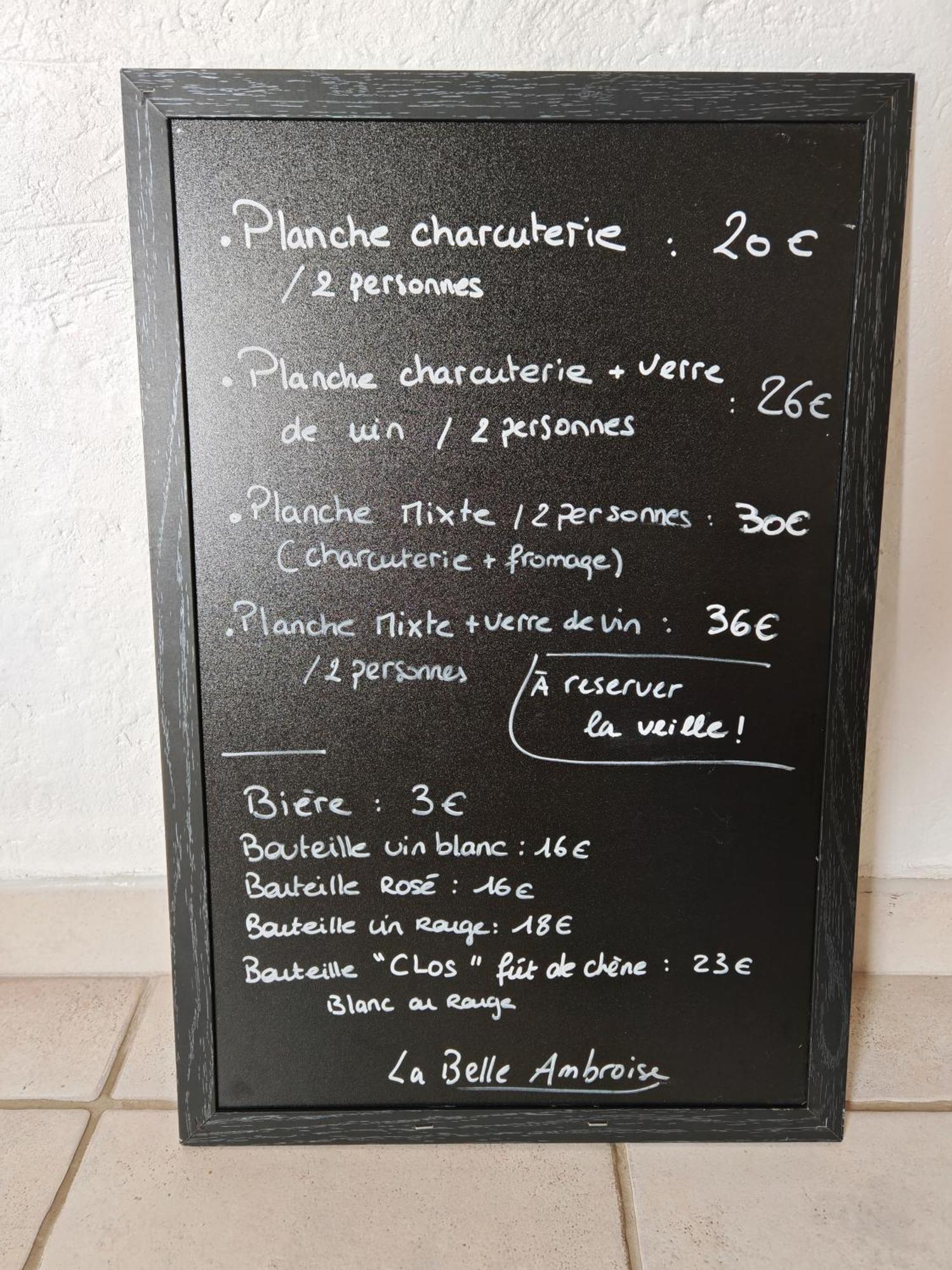 סנט-אמברואה Mas La Belle Ambroise - Chambres D'Hotes Et Gite מראה חיצוני תמונה